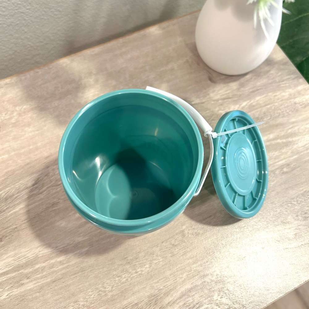 Lowe’s Mini Teal Bucket - Picture 6 of 9
